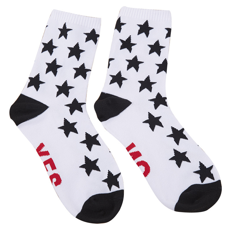 Do Not Disturbe Creative Socks Letters Sock AB Sock Mismatched Socks Novelty Socks